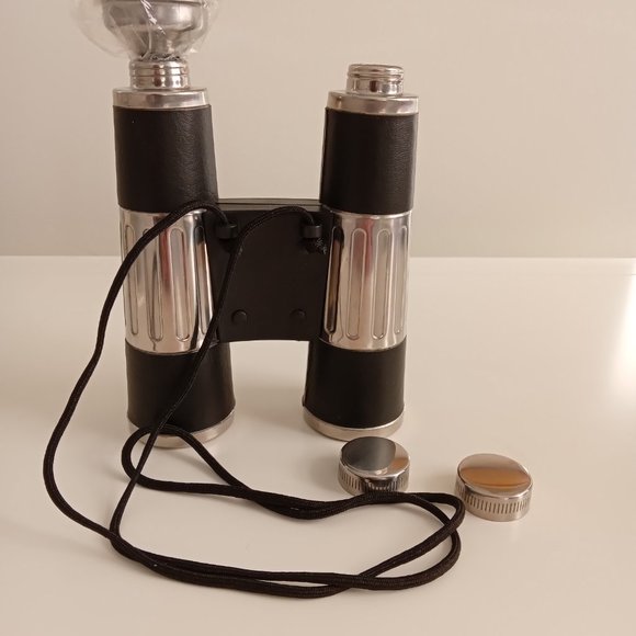 Binocular Shaped Flask holds 8 ounces - Picture 7 of 9